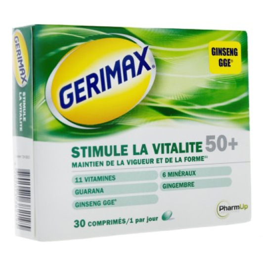 P&G Health - Gerimax 50+ - 30 comprimés