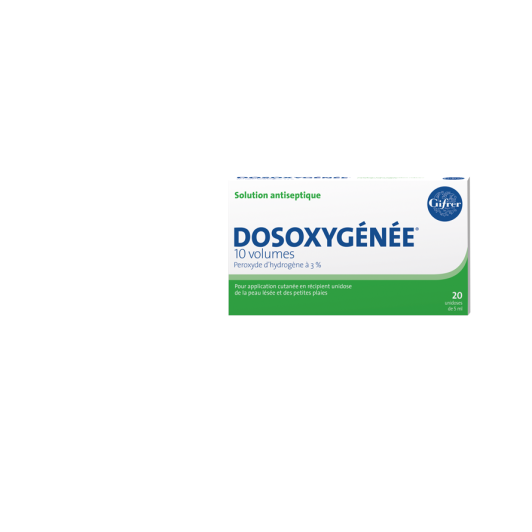 Gifrer Dosoxygénée 10 Volumes Solution Antiseptique 20 Unidoses