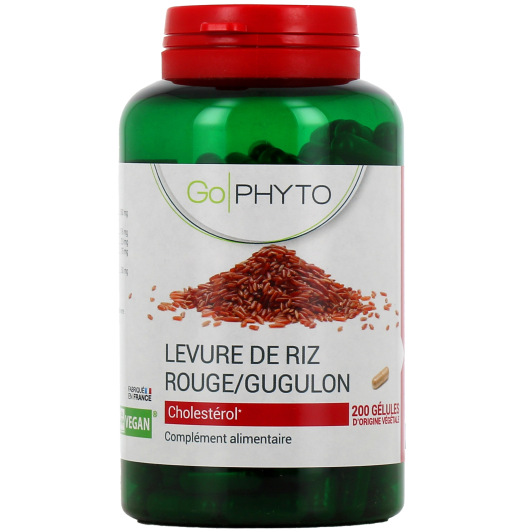 Go Phyto Levure de Riz Rouge/Gugulon Cholestérol