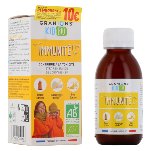 Granions Kid Bio Immunité Sirop 125 ml