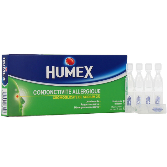 Humex Conjonctivite Allergique Collyre 2%