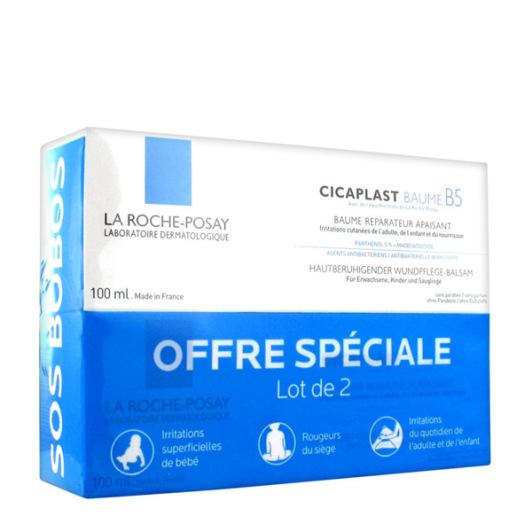 La Roche Posay Cicaplast Baume B5 Lot 2x 100 ml