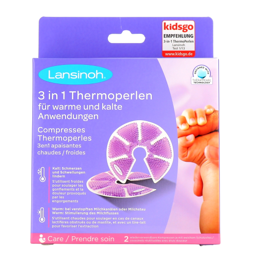 Lansinoh Thera pearl coussinets d'allaitement Chaud / Froid
