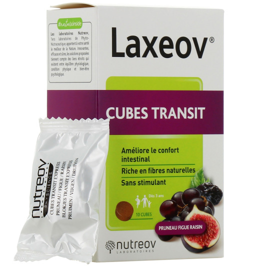 Laxeov Cubes Transit Pruneau Figue Raisin