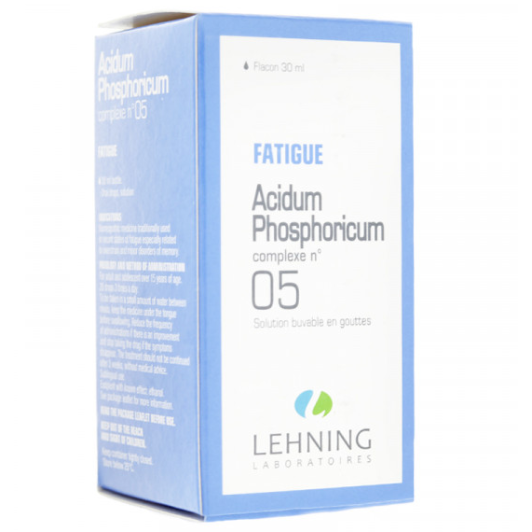 Lehning Acidum Phosphoricum Complexe 5 Solution buvable en gouttes 30 ml