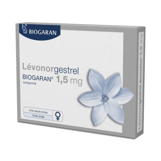 Levonorgestrel Biogaran 1,5 mg