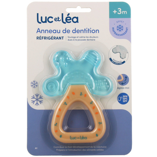 Luc et Léa anneau de dentition réfrigérant - Poussée dentaire bébé