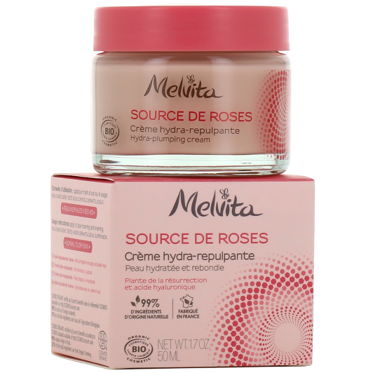 Melvita Source de Roses Crème Hydra-Repulpante
