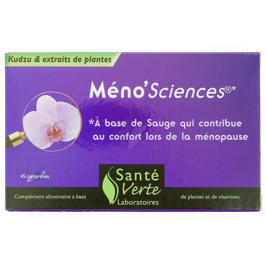 MENO'SCIENCES - Bouffées de chaleur - 45 comprimés