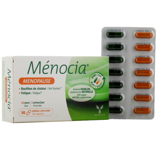 Menocia 12/12 Périménopause Ménopause 56 gélules