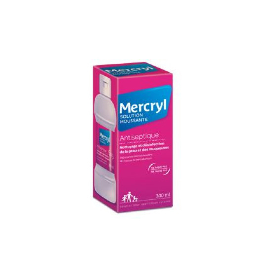 Mercryl Solution Moussante Antiseptique