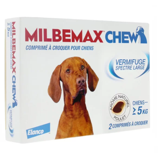 Milbemax : vermifuge pour chien et chat - Médicament vétérinaire