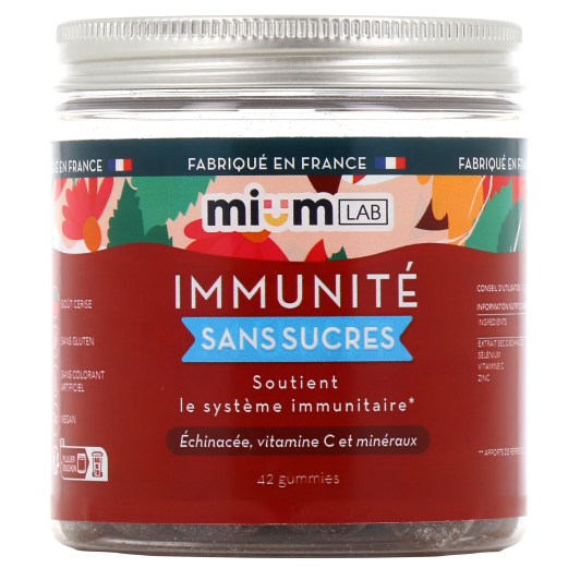 Mium Lab Immunité Gummies sans sucres