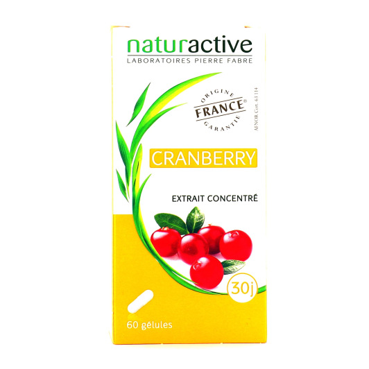 Naturactive Cranberry Bio Extrait Concentré 60 gélules