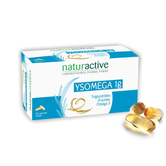 Naturactive Ysomega 1g Boîte de 60 capsules molles