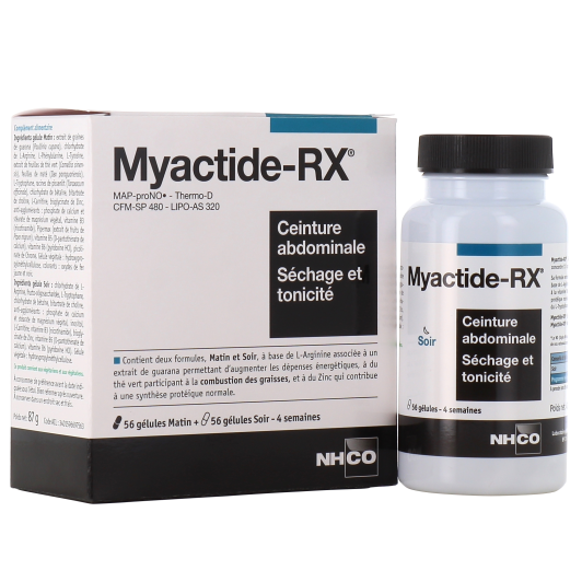 NHCO Myactide-RX Spécifique graisses abdominales 2x56 gélules