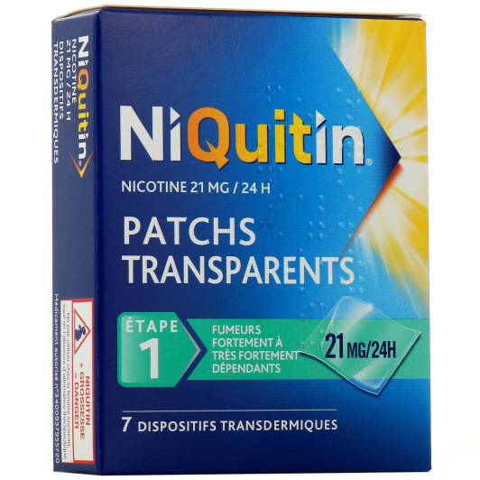 Niquitin patchs 21 mg/24h