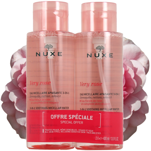 Nuxe Very Rose Eau Micellaire Apaisante 3 en 1