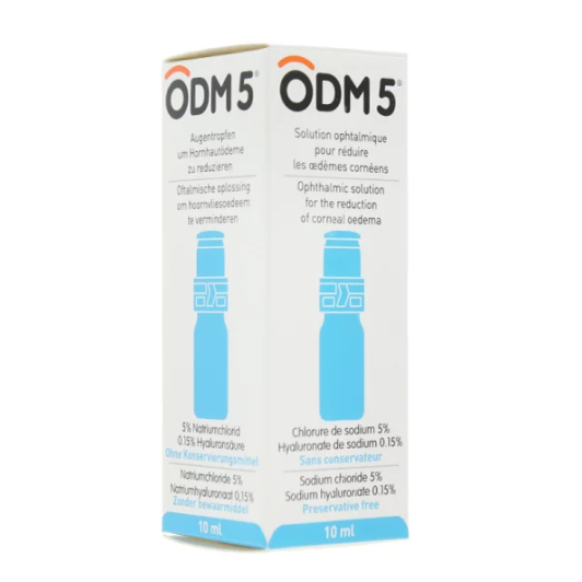 ODM 5 Solution ou pommade ophtalmique pour œdèmes cornéens