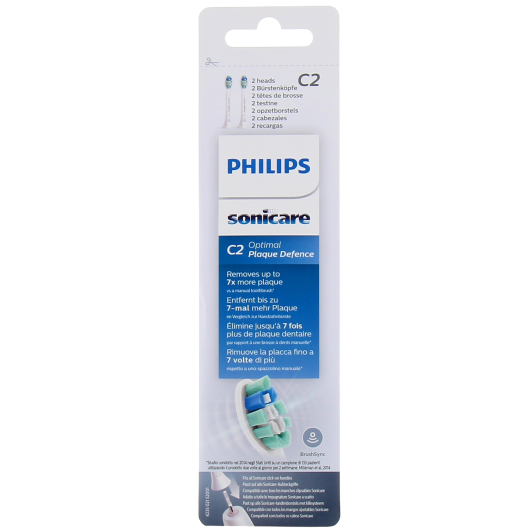 Philips Sonicare Tête de Brosse Plaque Defence