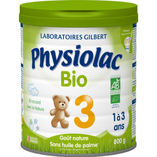 Physiolac Bio Lait 3ème âge
