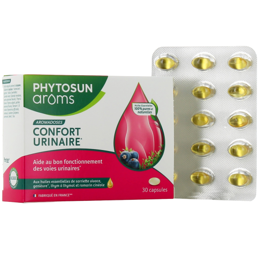 Phytosun Aroms Capsules Confort Urinaire