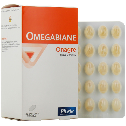 Pileje Omegabiane Huile Onagre 100 capsules