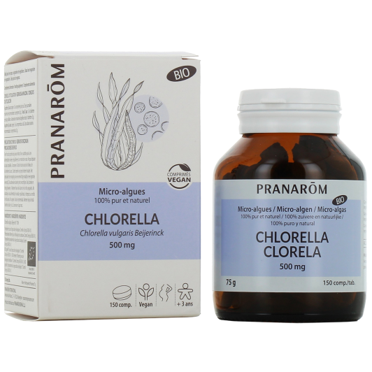 Pranarom Chlorella Bio 500 mg