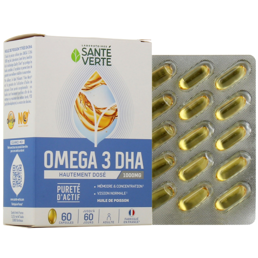 Santé Verte Oméga 3 1000 mg de DHA