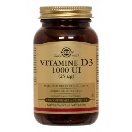 Solgar Vitamine D3 1000 UI