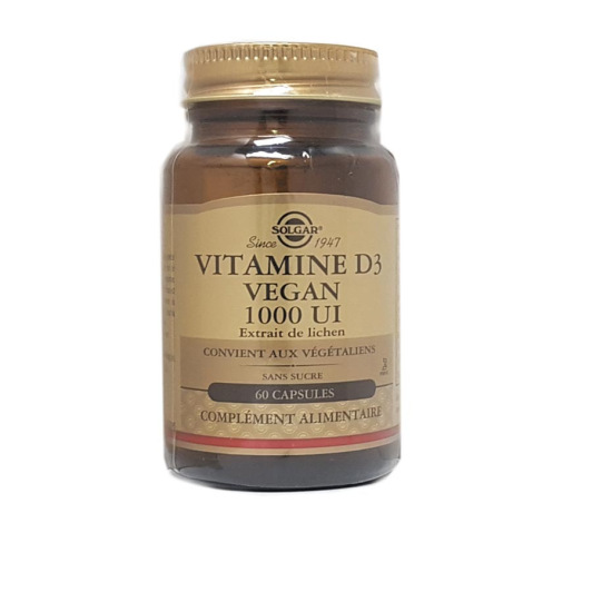 Solgar Vitamine D3 Vegan 1000 UI