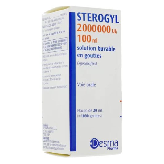 Sterogyl Solution Buvable 20 ml