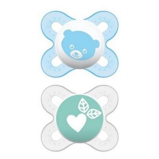 Mam 2 sucettes perfect naissance silicone 0-2 mois