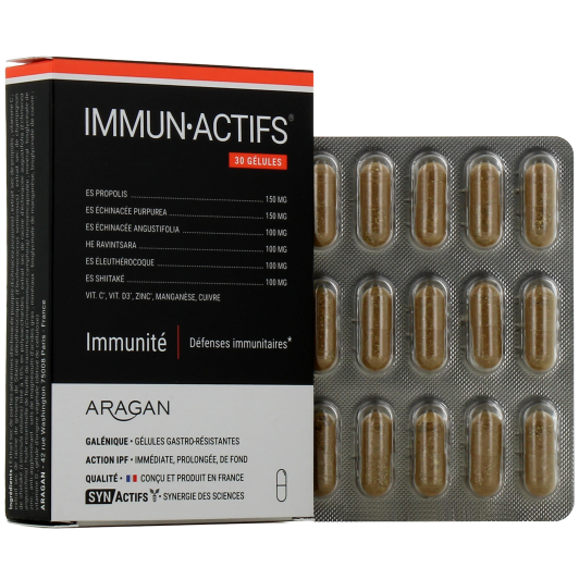 Synactifs Immun Actifs Immunité 30 gélules
