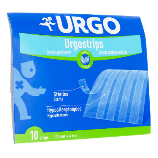 Urgo Strips 6mm x 100mm 10 sutures