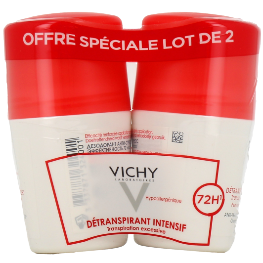 Vichy Déodorant Détranspirant Intensif 72h Roll-on 50ml