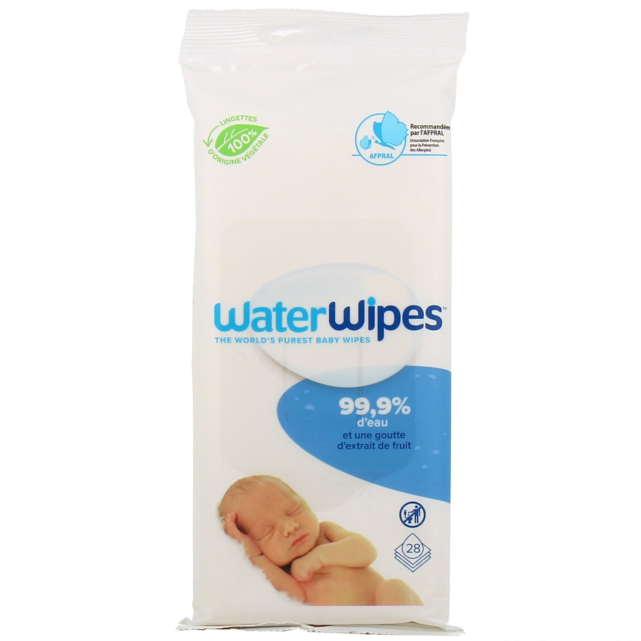 WaterWipes Lingettes végétales pour bébés - Lot 4+1 x 60 lingettes -  Pharmacie en ligne