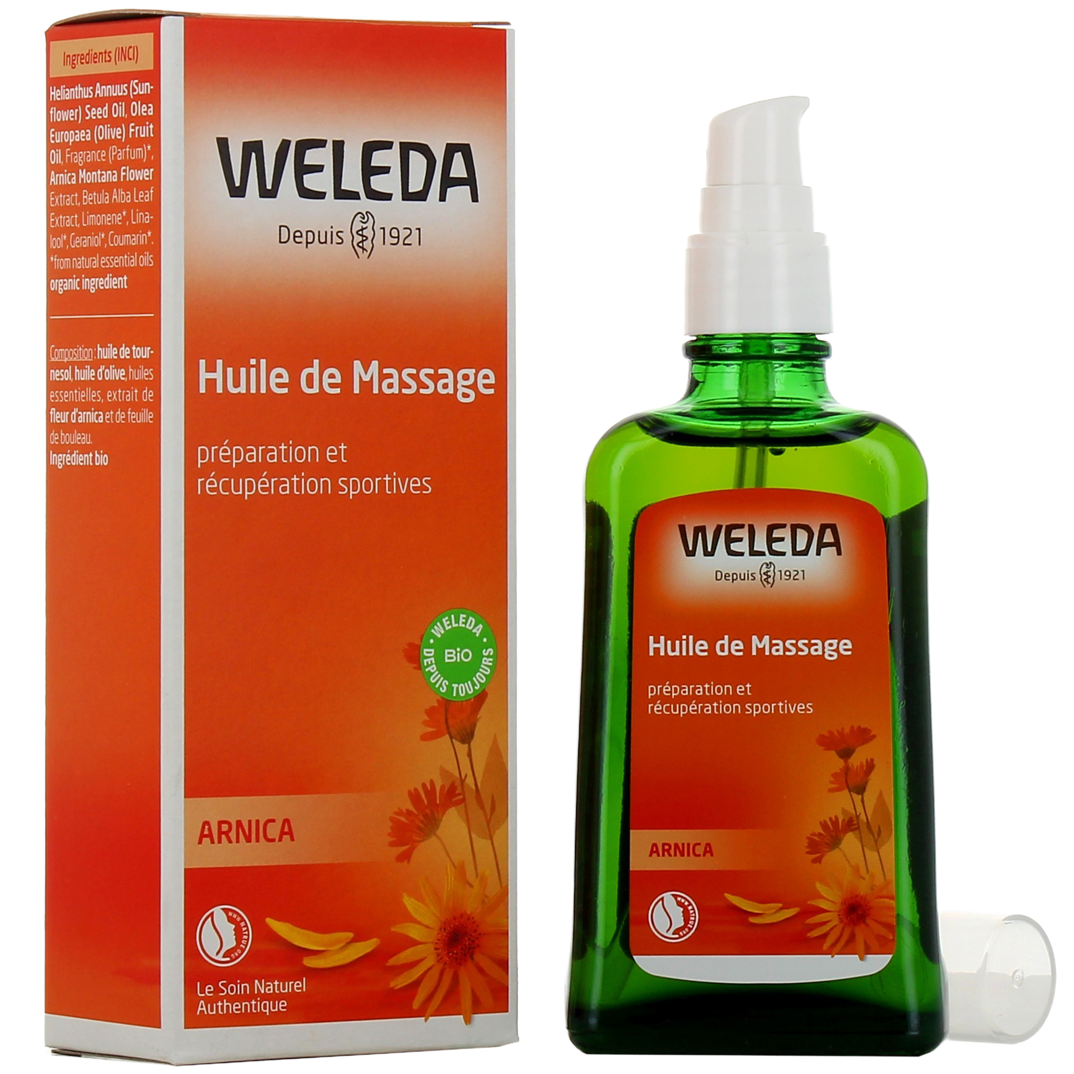 Huile de massage à l'arnica - Weleda