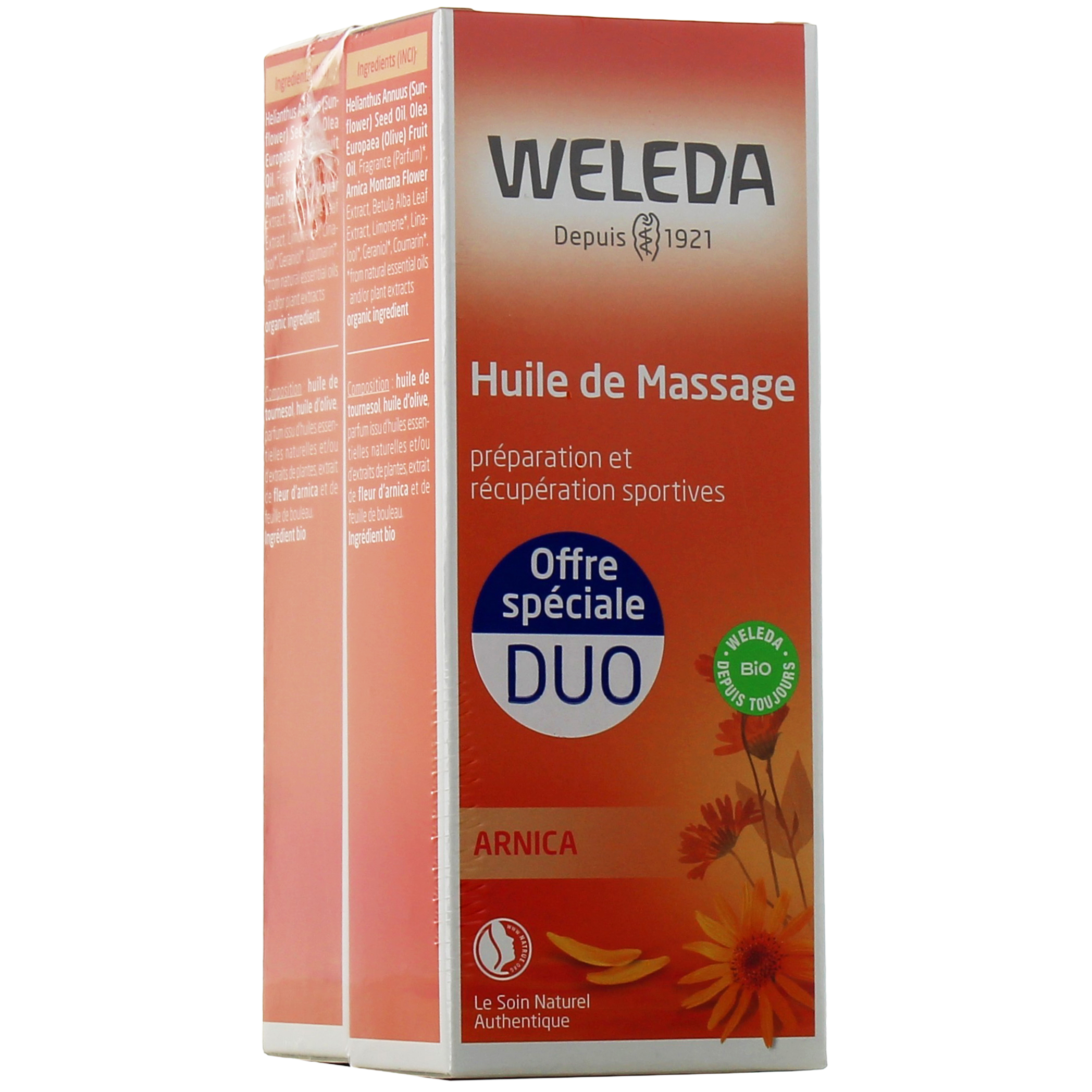 Weleda Huile de Massage à l'Arnica 200ml