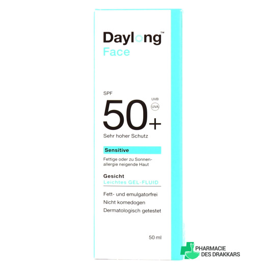 Daylong Sensitive Face Gel-fluide SPF50+