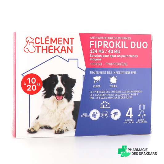 Fiprokil Duo Chien Spot-On Antiparasitaires
