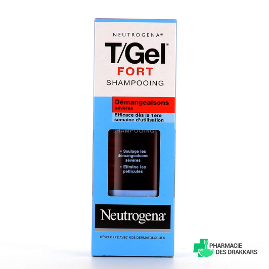 Neutrogena T/Gel Fort Shampoing Démangeaisons Sévères