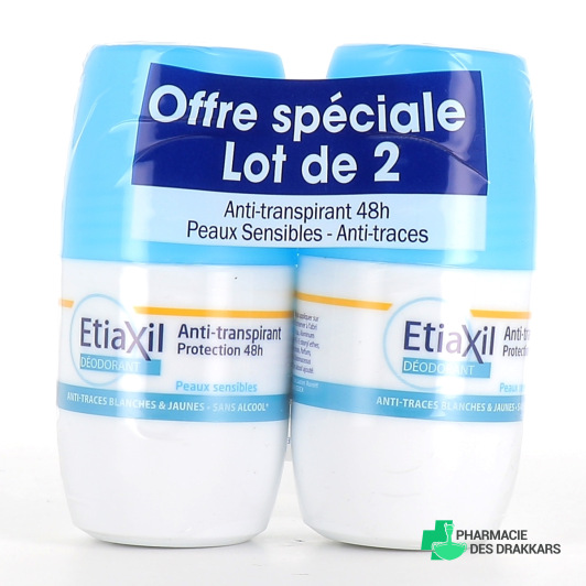Etiaxil Déodorant Anti-Transpirant Protection 48h Roll-on