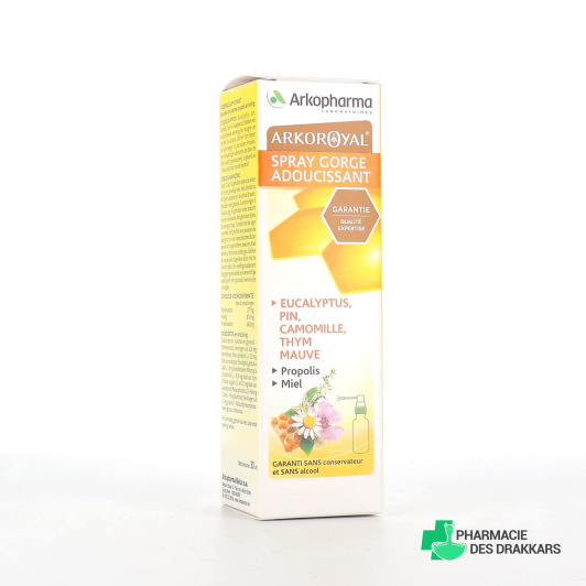 Arkopharma ArkoRoyal Spray Adoucissant pour la Gorge - 30 ml