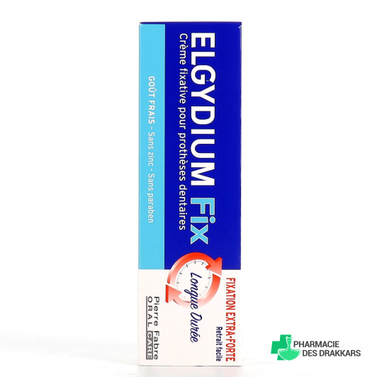Elgydium Fix Crème fixative pour prothèse dentaire