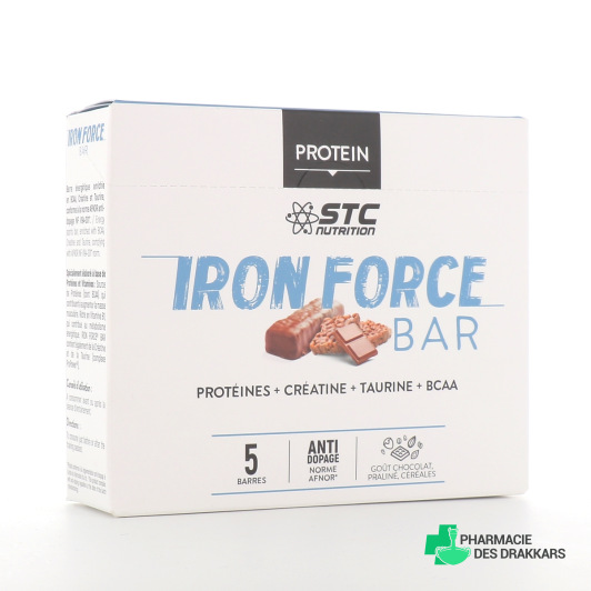 STC Nutrition Iron Force Bar 5 Barres