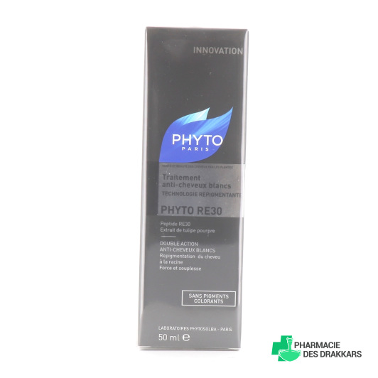 Phyto - RE30 Traitement anti-cheveux blancs - 50ml