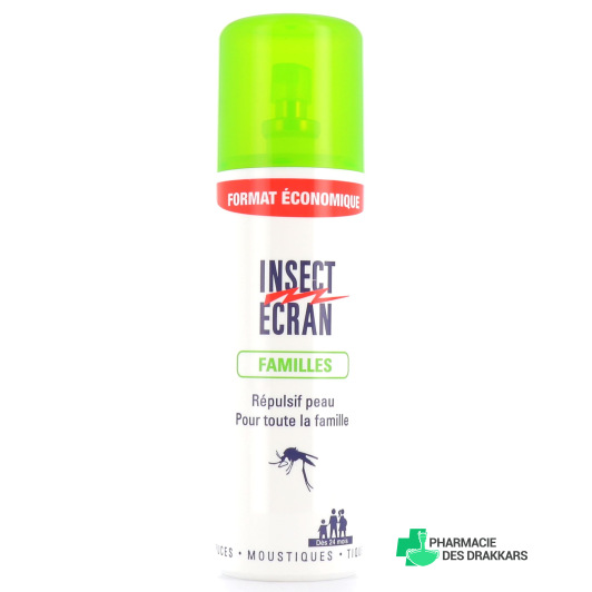 Insect Ecran Familles Anti-Moustiques Spray