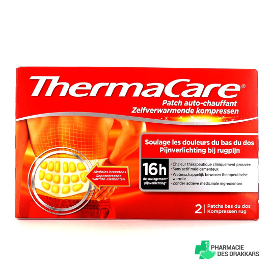 Thermacare Patch auto-chauffant Bas du Dos