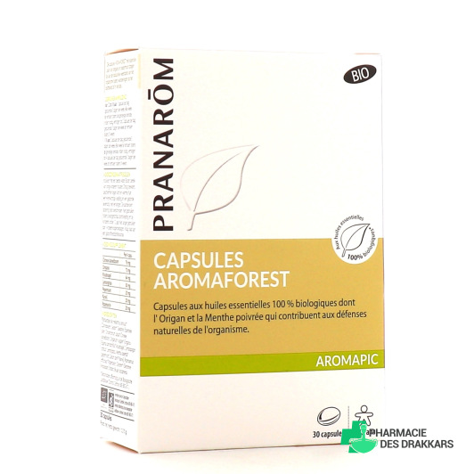 Pranarom Aromaforest Capsules Bio